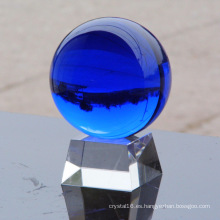 Cristal de bola de 80 mm Crystal Ball Fengshui Craft Deocration (Ks20121)